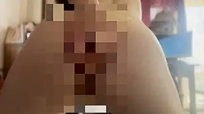 Sucking my dildo and have some a**l fun
