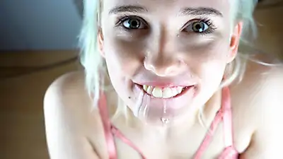 I blow and swallow his hot cum