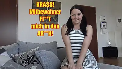 CRASS! Roommate F**KS me in the ass!