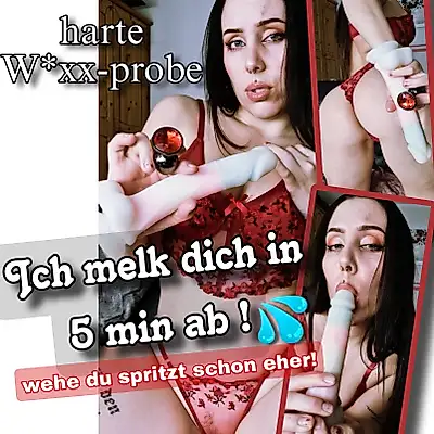 Ich melk dich in 5 min ab 🤯/ harte wixxprobe💦