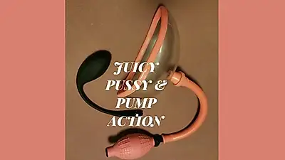 Figa succosa e azione di pompaggio | Labbra gonfie per la prima volta | Orgasmo