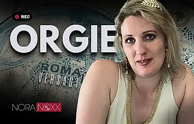 Accidentally slipped into a threesome at the Roman orgy!