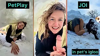 HornyBiker – Gefrorenes Iglu JOI – Ich trainiere mein gehorsames Pet