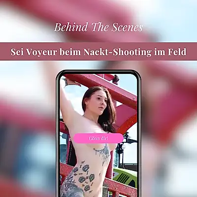 Voyeur at a nude shoot