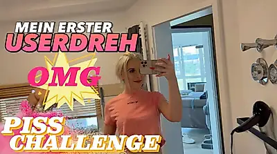 OMG !!! MEIN ERSTER USERDREH !!! P**S CHALLENGE