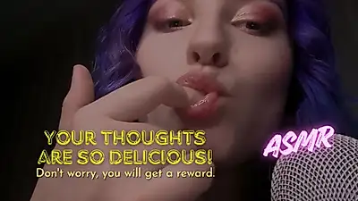 ASMR. Я съем все твои мысли и сделаю из тебя свою игрушку.