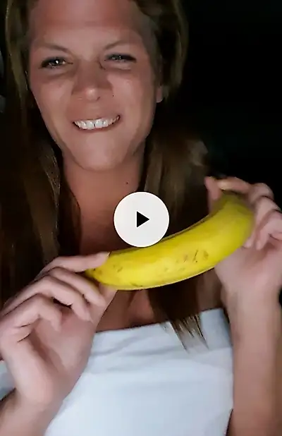 It was a user request that I suck on a banana. hmmm