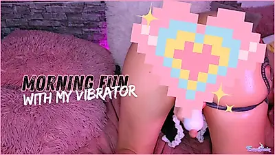 Woke up horny and used the vibrator