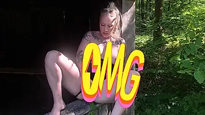 Mega geiles wetter und mega geiler outdoor s****t