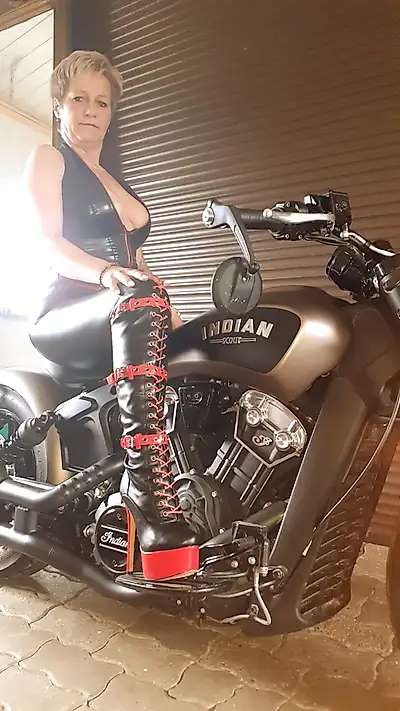 ** Hot outfit on a hot stove **