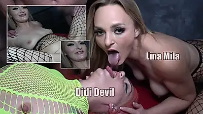 Everything Without Orgy Extreme banged with Didi Devil and Lina Mila