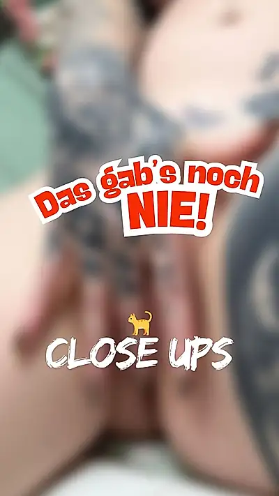 Das gab's wirklich noch NIE: Meine feuchten Prinzessin in Nahaufnahme!