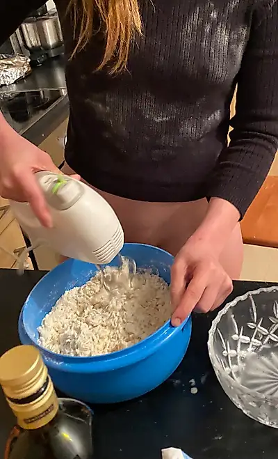 Between flour and milk