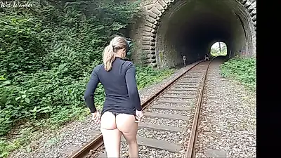 User P**s Meeting #1. In the tunnel on the tracks.