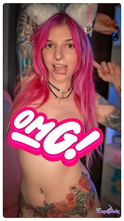 OMG! Completely naked for you 😈