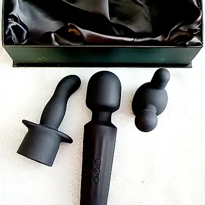 Alone with my massage stick 😏😏💦