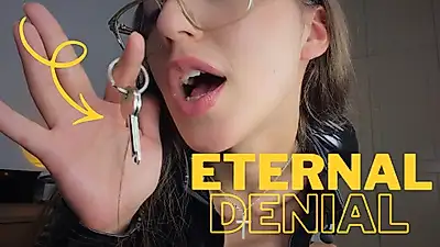 Eternal Denial: Locked in Queen Alexa's Chastity Prison 🔒🗝️