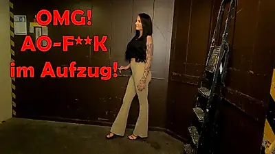 OMG! AO-F**K in the elevator!