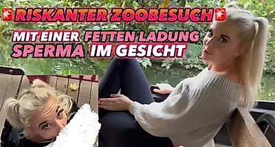 RISKY ZOO VISIT WITH A FAT LOAD OF SH*T IN THE FACE!!