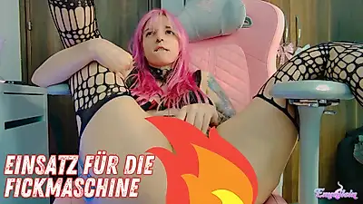 Greedy for more! F**k machine and magic wand for my holes! 