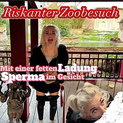 RISKANTER ZOOBESUCH MIT FETTER LADUNG S****A IM GESICHT !! 😈