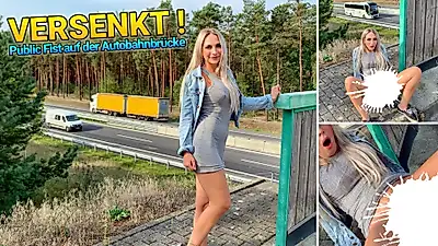 SUNK - Public Fist on the motorway bridge!