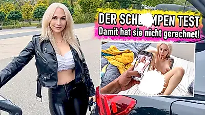 The S******en Test - She hadn't expected that! 