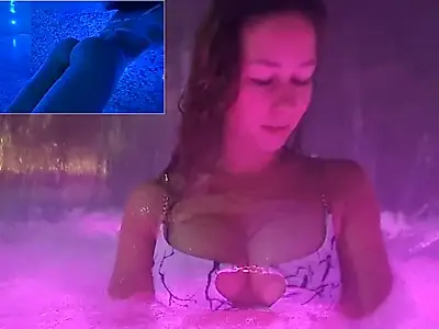 Thrill! S*x in the spa!