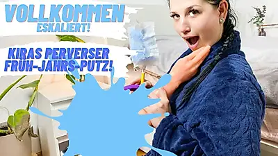 Totally escalated! My kinky spring cleaning!