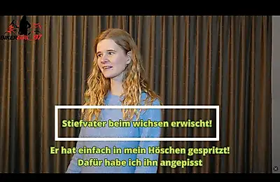 Stiefvater beim W****en in meinen Slip erwischt und angep**st