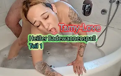 Hot bath fun... want some too? Part 1