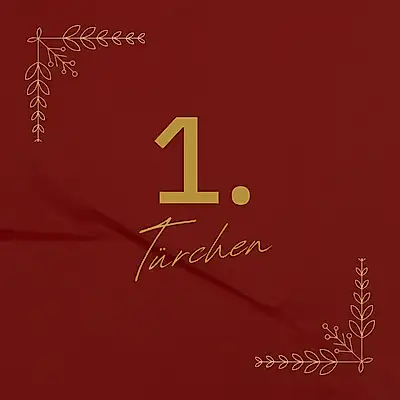 Adventskalender Türchen 1 