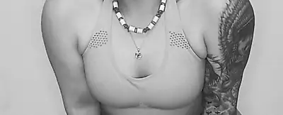 Black and white pictures in underwear 😋