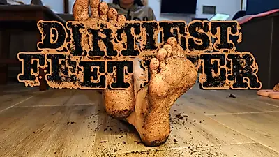 Les pieds les plus sales du monde. La déesse des pieds sales. 