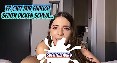 Er gibt mir endlich seinen dicken S*****z!!!