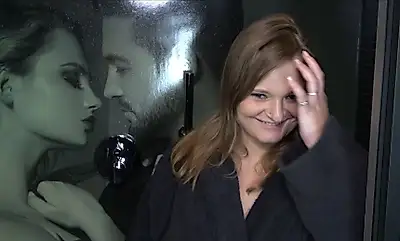 Mein erstes S****ting Video!!! Spontan beim Doggyf**k in der Dampfsauna ges****tet!!!