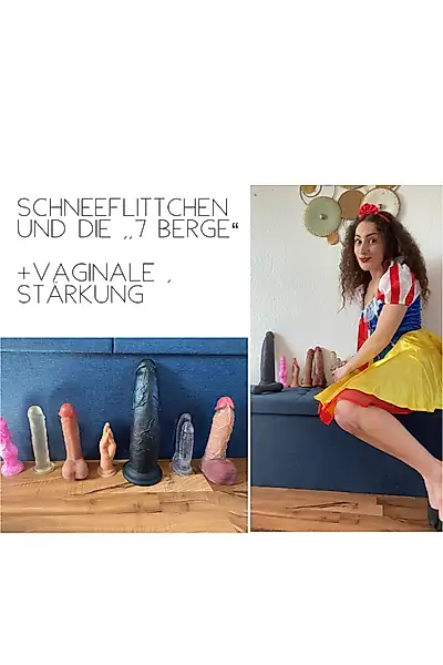 Snow White and the ,,7 Mountains“ // Anal / Vaginal / Orgasm 3 times 