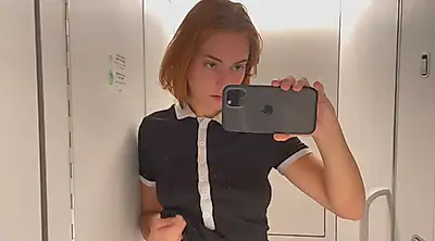 Risky sex on a plane - I'm now in the mile-high club!