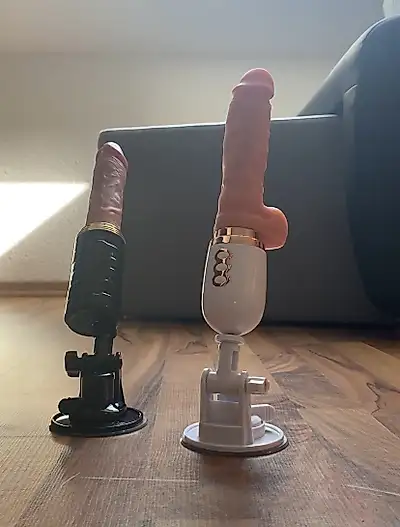 In battle // 2 thrusting machines // anal and vaginal 