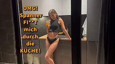 Spanner F**KS me through the kitchen!