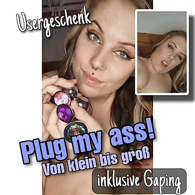 plug my ass💦 USER GIFT from small to large