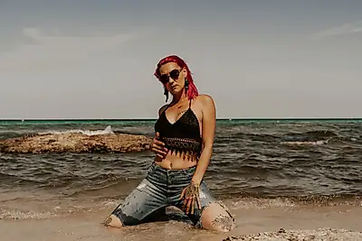 Profishooting am strand ♥