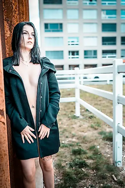 Mein erstes Nude in Public Shoting (ganzes Shooting)