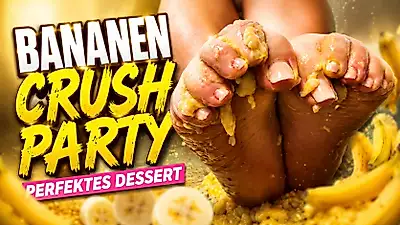 Fête Banana Crush - Votre dessert parfait 🦶🏻