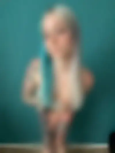 Oops, did she drop her clothes?