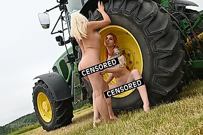 GirlGirl with Kira - Calendar photoshoot NAKED