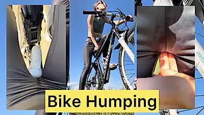 Orgasmo durante il sesso in bicicletta