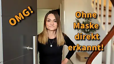 OMG! Recognized directly without a mask, neighbor f**ks with AO!