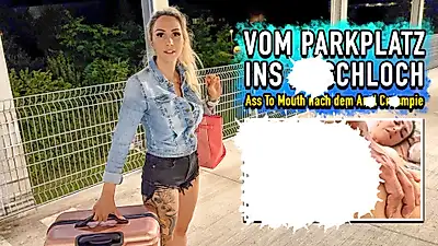 From the parking lot to the a**hole - Ass to Mouth after the A**l C******e