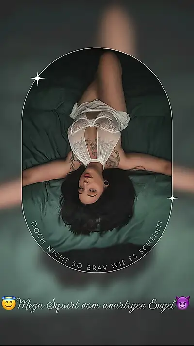 😇Mega shit from the naughty angel😈